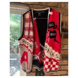 Arkansas Razorback Ladies small Sweater Vest