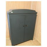 Blue wooden cabinet