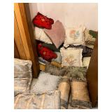 Decorative pillows, comforters ï¿½ all