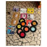 Assortment of kids records