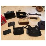 Lot of purses and bags