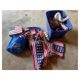 Tote fourth of July decor