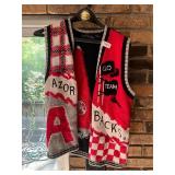 Arkansas Razorback Ladies small Sweater Vest