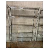 5 tier chrome metal rack