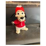 Vintage Dog plastic bank