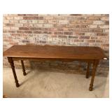 Nice wooden sofa table