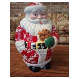 santa cookie jar