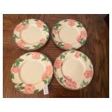 4- Desert Rose plates- 8ï¿½