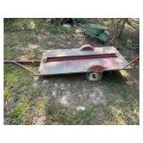 4 x 7 Razorback motorcycle trailer