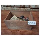 Early Hygieia Dustless Crayon Wooden Box - 1907!