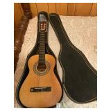 Rhythm Band Inc- 6 string guitar and case