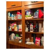 Contents of bathroom cabinet