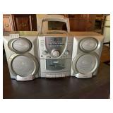 Coby radio, cd, cassette player
