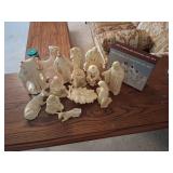 2 nativity sets, Vintage 1983 LEFTON & boxed set