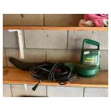 Weedeater blower and two small cords