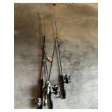 Rod and reel Fishing Lot