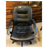 Black Rolling Office Chair