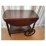 Rolling tea cart