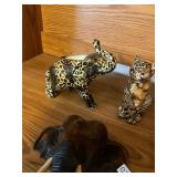 Elephant, Cheetah, Lion decor