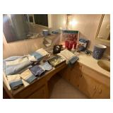 Bathroom cabinet contents
