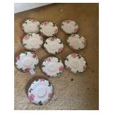 9- Desert Rose 6ï¿½ plates