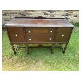 Antique wooden buffet