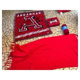 Arkansas Razorback throws