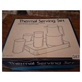 Thermal serving set - like new