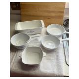 5- Assorted Corning Ware Pieces