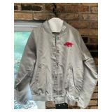 Arkansas Razorback Small Gray Jacket