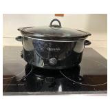 Large Black Crock Pot