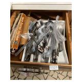 Drawer full of silverware