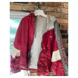 Arkansas Razorback Large hooded jacket