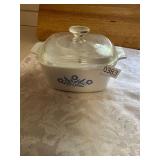 Covered Corning ware dish