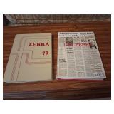 The Zebra 1979 and 1980 Yearbooks