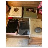 Silver trinket box and free Bibles