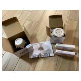 4 pack of lights and microwave steamer