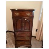 Wooden armoire chest