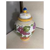 Large fruity cookie jar