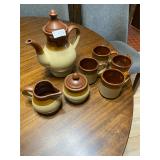 Stoneware pitcher, sugar/creamer, 4 cups