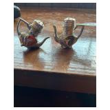 Silver Illinois, kettle salt and pepper shaker