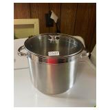 Large stock pot glass lid