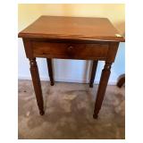 Wooden side table