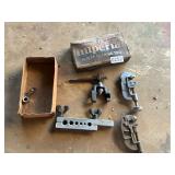 Imperial flaring tool and pipe cutters