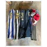 5- folding patio/camping chair chairs
