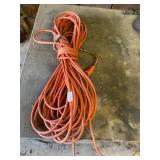 Large orange extension cord