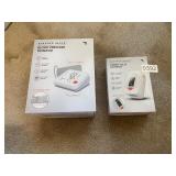 Sharper image, blood pressure, monitor & pulse ox