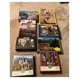8- assorted puzzles