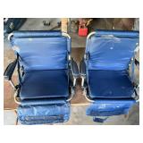 2- blue Stadium seats