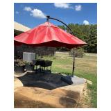 Large patio umbrella ï¿½ few vent holes